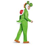 DISGUISE DIS85170C Super Mario Yoshi Costume Deluxe Nintendo, Mens, Cartoon, Green, X-Large