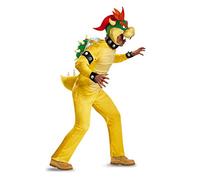DISGUISE DIS85174C Super Mario Bowser Costume Deluxe Nintendo, Mens, Cartoon, Yellow, XX-Large