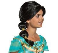 Disguise Disney Aladdin Jasmine Braided Princess Childrens Costume Wig 21604