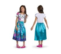 Disguise Disney Encanto Mirabel Costume, Official Disney License Fancy Dress Up for Girls, Ideal for Encanto Fans, Features A Multi-Colour Dress with Butterfly Shoulder Detail, Size 2 Years