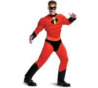 Disguise 66844D-EU Mr. Incredible Classic Muscle Adult (Eu) Fancy Dress Costume, Men, Multi, 42-46 (XL)
