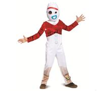 Disguise Disney Pixar Forky Toy Story 4 Costume, White, Medium (8-10