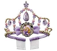 Disguise Disney Princess Rapunzel Tiara for Kids, Official Disney, Sparkly Princess Tiara with Rapunzel Cameo Design, Easy to Wear, Ideal for Halloween or Carnival