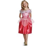 DISGUISE Disney Princess Aurora Costume for Girls, Official Disney Princess Product, Detailed Sparkling Bodice with Character Brooch and Mesh Detailing, 3-4 years