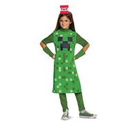 Disguise Girls' Official Creeper Minecraft Costume, Carnival Costume, Carnival Costume, Medium