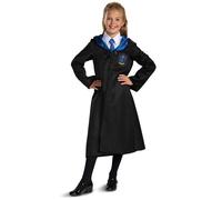 Disguise Harry Potter Ravenclaw Robe Official Wizarding World Costume Robes Classic Kids Size Dress Up Accessory Child Size Small (4-6) Black