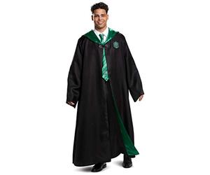 Disguise Harry Potter Robe, Deluxe Wizarding World Hogwarts House Themed Robes for Adults, Movie Quality Dress Up Costume Accessory