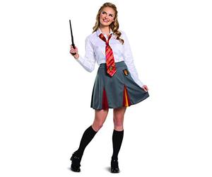 DISGUISE Harry Potter Skirt, Gryffindor Skirt, Official Harry Potter Wizarding World House Themed Dress Bottom Costume Bottoms