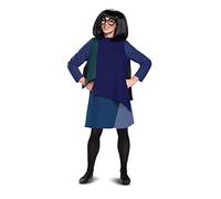 Disguise 12542N Edna Deluxe Adult Costume Disney Incredibles Sized, Blue, S
