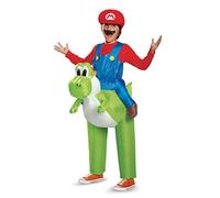 DISGUISE DIS85150CH Inflatable Mario Costume, Child, Yoshi