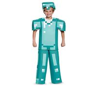 DISGUISE Kid's Minecraft Armor Prestige Costume M Age 7-8