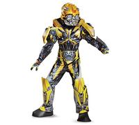 Disguise Kid's Transformers 5 Bumblebee Costume | Child Transformers Bumblebee Cosplay Outfit with Mask (14-16)