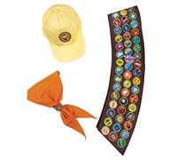 Disguise 106969 Disney Pixar Up Russell Costume Accessory Kit Adult Sized, Multicolor