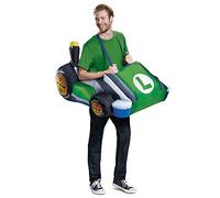 DISGUISE Men's Luigi Inflatable Adult Sized Costumes, Green