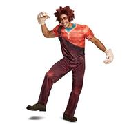 Disguise Men's Ralph Deluxe Adult Costume