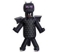 Disguise Minecraft Ender Dragon Inflatable Costume for Kids, Officially Licensed, Inspired by Iconic Pixel Game, Easy to Wear Inflatable Design, Ideal for Halloween and Carnival, One Size