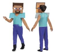 Disguise Minecraft Steve Fancy costume Child Unisex Game 9.17 oz (260 g)