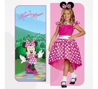 Disney Disguise Minnie Mouse Pink Fancy costume Child Female Halloween