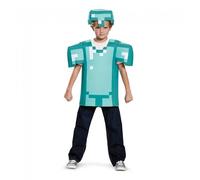 Disguise Mojang Minecraft Armor Classic Child Unisex Halloween Costume 65645