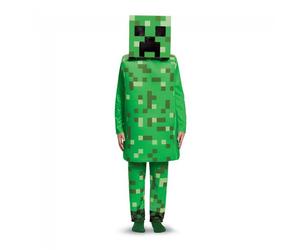 Disguise Mojang Minecraft Creeper Deluxe Child Boys Halloween Costume 65659