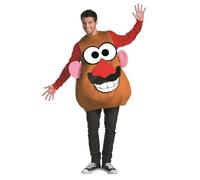 Disguise Potato Head Costume, Official Mr. and Mrs. Potato Head Costume with Detachable Features, Multi, 4X