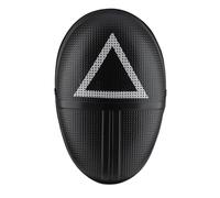 DISGUISE Official Netflix Squid Game Masks, Adult Costume Masks One Size Fits All, Triangle, One Size