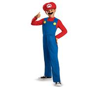 DISGUISE Nintendo Super Mario Brothers Mario Classic Boys Costume, Large