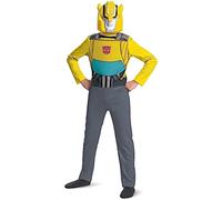 Disguise 116339K BUMBLEBEE EG BASIC M (7-8) Fancy Dress Costume, Boys, Yellow