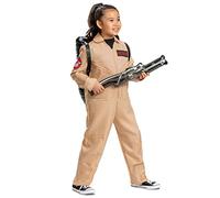 DISGUISE Official Deluxe Ghostbusters Costume Kids includes Proton Pack Backpack, Ghostbusters Fancy Dress Up Ghost Buster Outfit for Children World Book Day Costumes for Boys 7-8 Years