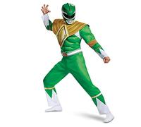 DISGUISE Muscle Green Power Rangers Costume Adult, Superhero Costumes For Adults Size XL 79736D