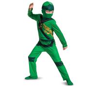DISGUISE Official Lego Ninjago Costume Children Boys Lloyd Costume Ninja Green C