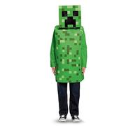 Disguise Official Minecraft Creeper Costume Kids, Kids Halloween Costume, L