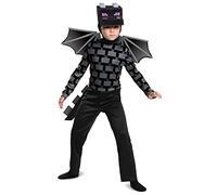 DISGUISE Official Minecraft Ender Dragon Costume Kids Black, Minecraft Fancy Dress Up Outfit for Boys Children Week Birthday S