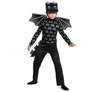 DISGUISE Official Minecraft Ender Dragon Costume Kids Black, Minecraft Fancy Dress Up Outfit for Boys Children Week Birthday S