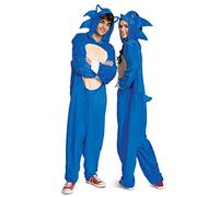 DISGUISE 124789D-15L Sonic Movie Adult - Unisex Fancy Dress Costume, Multi