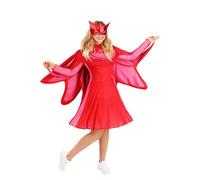 Disguise 15212B Owlette Classic Adult Costume Sized, Red, M