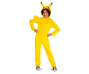 Disguise Pikachu Nintendo Pokemon Hooded Kids Costume