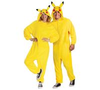 Disguise Pokémon Pikachu Costume for Adults | Officially Licensed by Disguise, Soft Comfortable Material, Character-themed Hood with Dimensional Ears