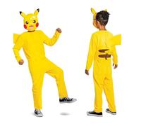 DISGUISE 90121G Pikachu Pokemon Classic Costume, Cartoon, Yellow