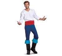 DISGUISE Prince Eric Deluxe Fancy Dress Costume for Men