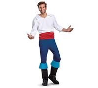 DISGUISE Prince Eric Deluxe Fancy Dress Costume for Men Medium