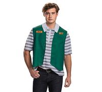 DISGUISE Stranger Things Adult Deluxe Video Stop Steve S4 Fancy Dress Costume X-Large