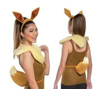 Disguise The Pokemon Adult Eevee Accessory Kit Standard, Brown, Standard