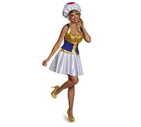 Disguise Toad Female Version Costume, Junior (7-9)