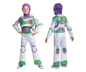 Disguise Toy Space Ranger Costume for Kids - Inspired by Buzz Lightyear Child Deluxe Space Ranger Suit CHILD S (4-6 years)