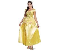 Disguise Women's Belle Deluxe Adult Classic Costume