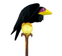 Disguise 18281-I Maleficent Staff Adult Costumes, Black/Green/Yellow/Red, One Size