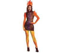 Disguise Womens Ember Costume, Official Disney Pixar Elemental Costume for Adults