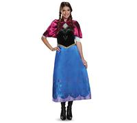 Disguise Women's Frozen Anna Traveling Deluxe Costume