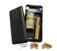 Disguised Safe - Small Secret Power Bank Shape Safes, Hidden Compartment Box for Money, Keys, Cards | Safe for Office, Home, Students, Doctor
